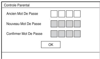 SONY DVP-FX950 - Pour modifier le mot de passer - 1