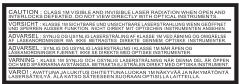 SONY DVP-FX950 - WARNING - 1