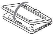 SONY DVP-FX950 - Rotating and Folding Down the LCD Panel - 2
