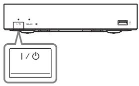 SONY SMP-N100 - Appuyez sur I/ pourmettrelelecteur sous tension. - 1