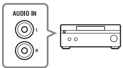 SONY SMP-N100 - Aansluten op uw AV-versterker (receiver) - 8