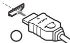 SONY SMP-U10 - Lors du raccordement à la prise HDMI OUT - 3
