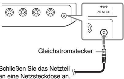 SONY SMP-U10 - Schritt 3: Anschlieben des Netzteils - 1