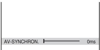 SONY SMP-U10 - Verzögerung zwischen Bild und Ton (AV-SYNCHRON.) - 1
