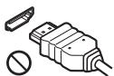 SONY SMP-U10 - Lors du raccordement à la prise HDMI OUT - 1