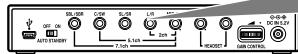 SONY DR-GA500 - Conecte el procesador al dispositivo de sonido tal como se indica en la siguiente ilustración. - 2