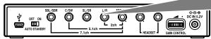 SONY DR-GA500 - Schließen Sie den Prozessor wie in der Abbildung unten dargestellt an das Soundgerät an. - 3