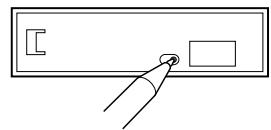 SONY MEX-1HD - Touche RESET - 1