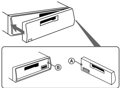 SONY XR-3753 - Az elolap beillesztese - 1