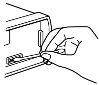 SONY XR-5800R - Cleaning the Connectors - 1