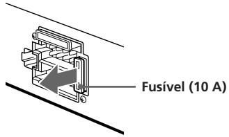 SONY XR-5800R - Substituição do fusível - 1