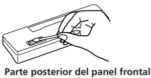 SONY XR-5800R - Limpieza de los conectores - 2
