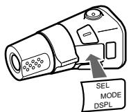 SONY XR-5800R - Preparing the rotary commander - 1