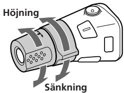 SONY XR-5800R - Byta styrriktning - 1