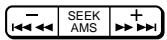 SONY XR-C5090R - Locating the beginning of a track — Automatic Music Sensor (AMS) - 1