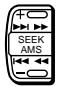 SONY XR-C5100R - Locating the beginning of a track — Automatic Music Sensor (AMS) - 1