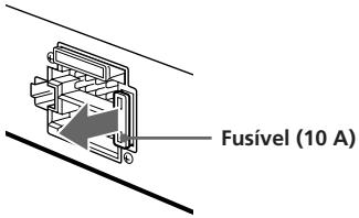 SONY XR-C5100R - Substituição do fusível - 1