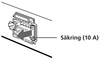 SONY XR-C5100R - Byta sakring - 1