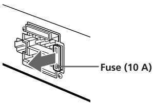 SONY XR-C5100R - Fuse Replacement - 1