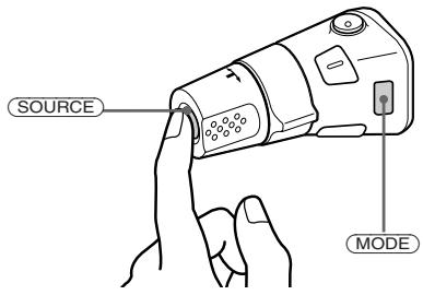 SONY XR-C5100R - By pressing buttons (the SOURCE and the MODE buttons) - 1
