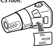 SONY XR-C5100R - Preparación del mando rotativo - 3