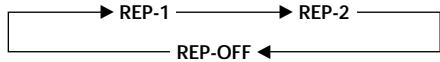 SONY XR-C5120R - Playing tracks repeatedly - 1