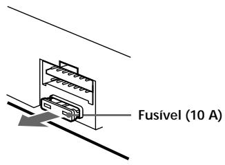 SONY XR-C7500R - Substituição do fusível - 1