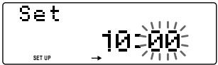 SONY XR-C8100R - Setting the clock - 5