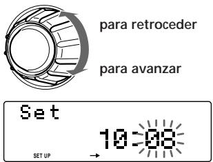 SONY XR-C8100R - Ajuste del reloj - 4