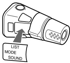 SONY XR-C8100R - Förbereda vridkontrollen - 2