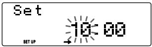 SONY XR-C8100R - Setting the clock - 4