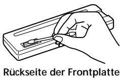 SONY CDX-L420V - Reinigen der Anschlusses - 2