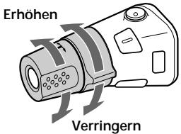 SONY CDX-L420V - Wechseln der Drehrichtigung - 1