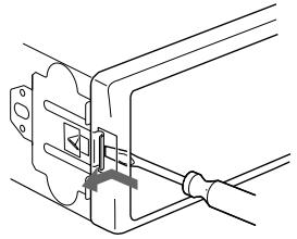 SONY CDX-L420V - Het toestel verwijderen - 1