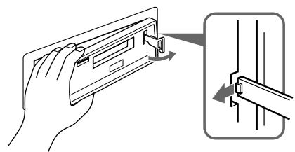 SONY XR-3501MK2 - Apparaat verwijderen - 3