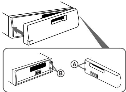 SONY XR-3501MK2 - Applicazione del pannello anteriore - 1