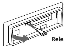 SONY XR-3501MK2 - Dismounting the Unit - 1