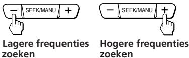 SONY XR-3501MK2 - Afstemmen op een bepaalde_freqentie - 2