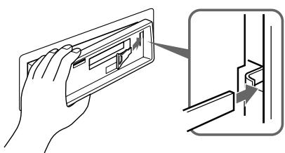 SONY XR-3500MK2 - Dismounting the Unit - 2