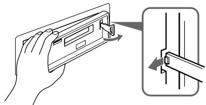 SONY XR-3500MK2 - Dismounting the Unit - 3