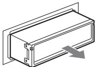 SONY DSX-S100, DSX-S300 - Nehmen Sie das Gerät Heraus. - 3