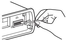 SONY DSX-S100, DSX-S300 - Pulizia dei connettori - 1