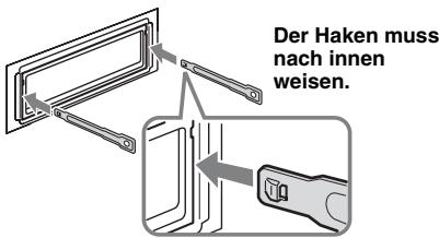 SONY DSX-S100, DSX-S300 - Nehmen Sie das Gerät Heraus. - 1