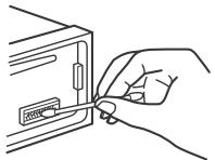 SONY MEX-N5000BT - Pulizia dei connettori - 1