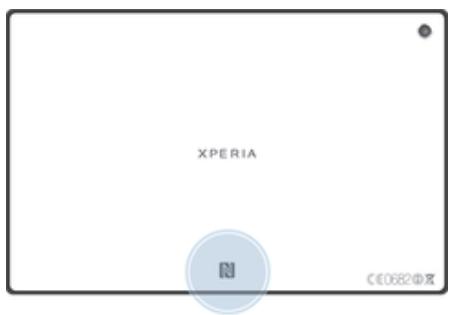 SONY XPERIA TABLET Z 16GO - Zone de détction NFC - 1