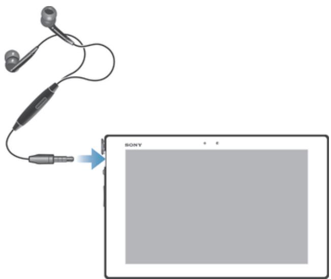 SONY XPERIA TABLET Z 16GO - Utiliser un casque - 1