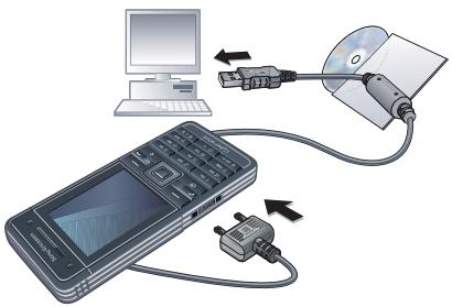 SONY C902 - Using the USB cable - 1