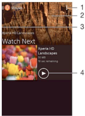 SONY PRS-T3 - Regarder des vidéos dans l'application films - 1