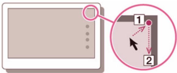 SONY VAIO TAP 11 - Utilisation de la souris/du pavé tactile - 1