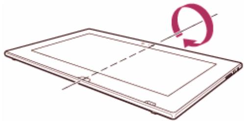 SONY VAIO TAP 11 - Remarques relatives à l'utilisation de la boussole numérique intégrée - 4